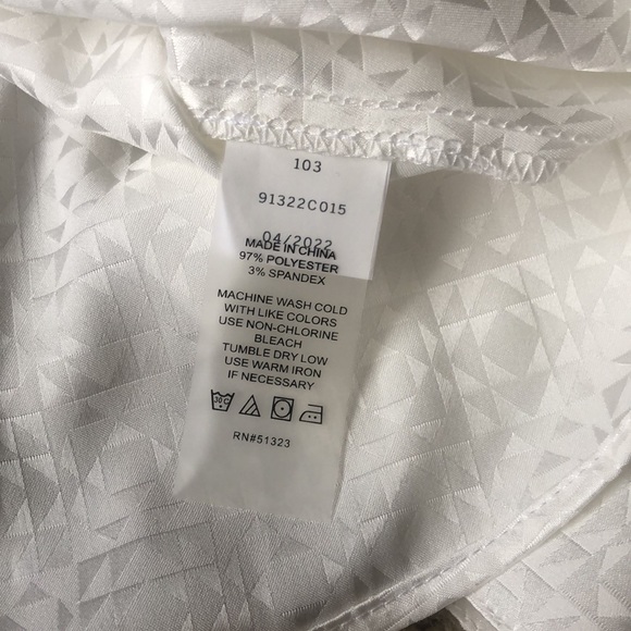 Vince Camuto Blouse Ivory Medium - Picture 5 of 5